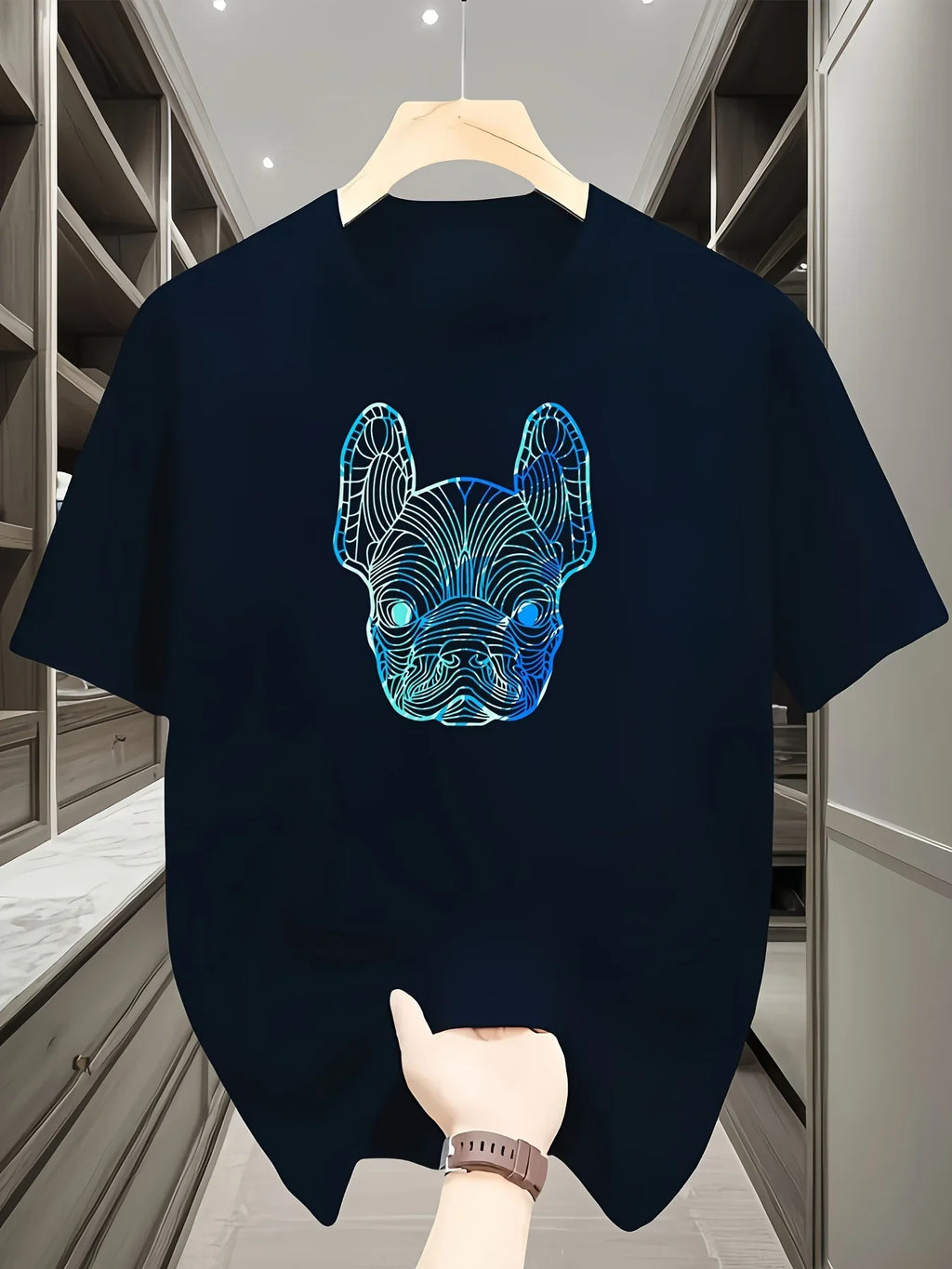Mens Clothes Beach Tee Shirt Graphic T-Shirts Men Tshirt for Men Ropa Hombre French Matador Print Short Sleeved Round Neck