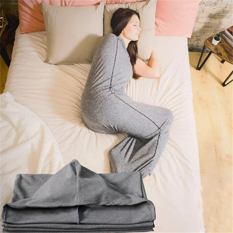 1PC 140-185cm Portable Comfortable Sleeping Bag Travelling Compression Blanket Weighted Blankets Napping Bags For Adult Kids
