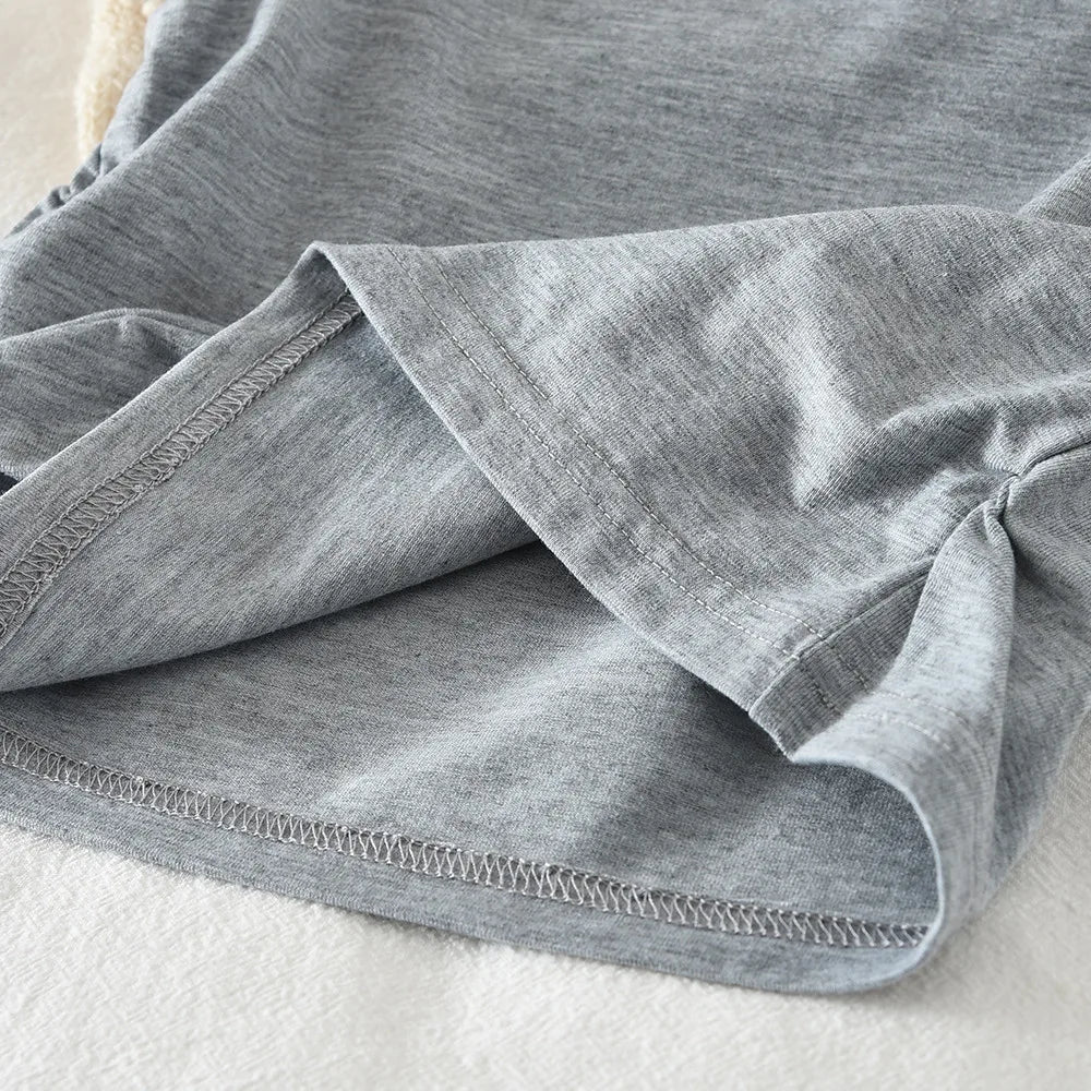 2026 Kids Clothing Girls' Summer Clothing Gray Bow Hollow Sleeveless Top + Checkered Shorts Daily Casual Children's Set