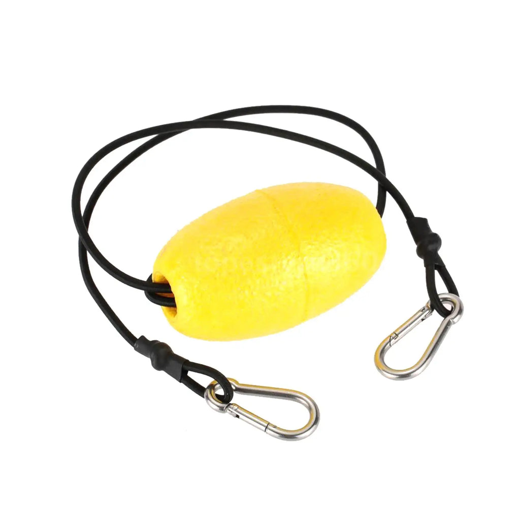 Kayak Tow Throw Line Anchor Marker Buoy with Buckles Float Buoy Elastic Float Rope for Boat Sailing Canoe Accessories