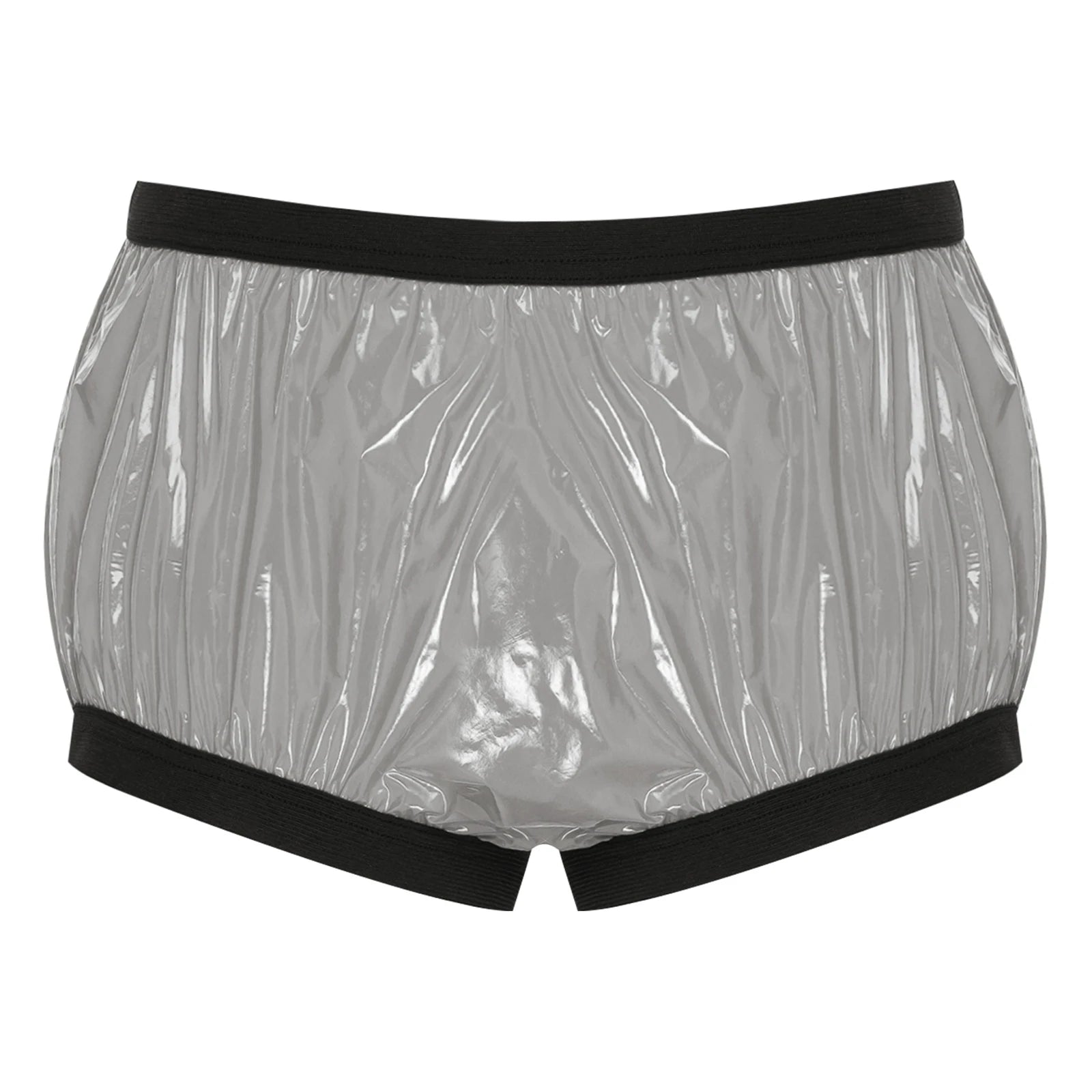 Mens Adaptive Underwear Waterproof Diaper Cover Front Pressing Buttons Anti-leak Briefs Bottoms for Elderly Special Needs