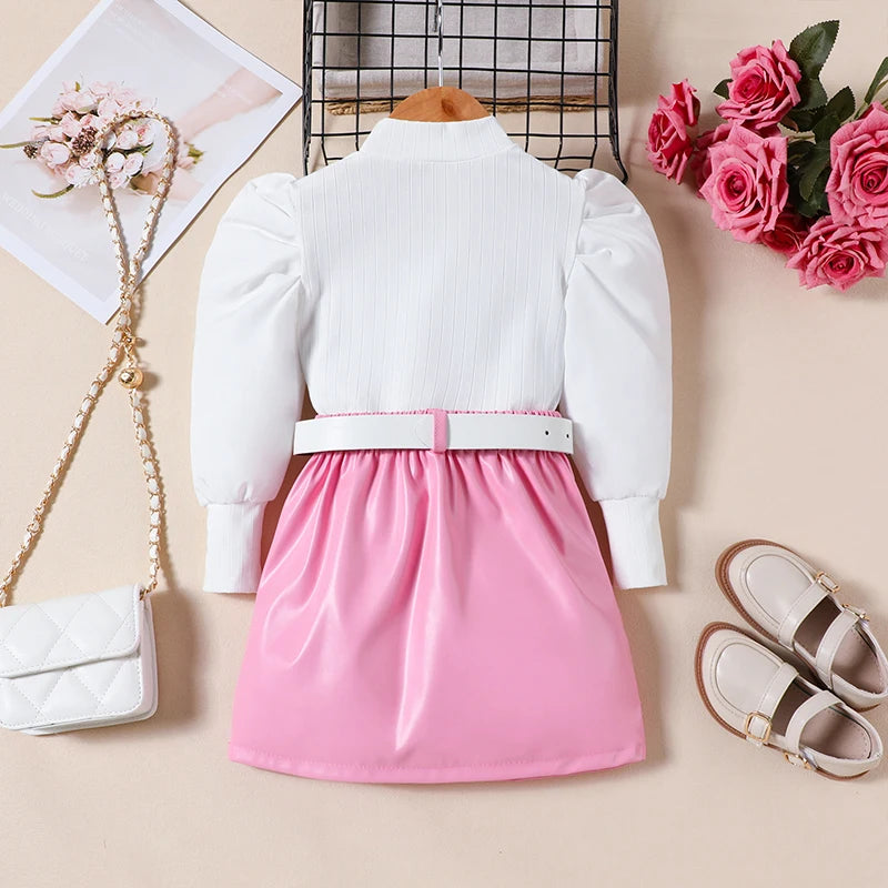 Kids Clothes Girl Sets Long Sleeve Shirt Top and Skirt Outfit For Toddler Girls for Outings and Daily Wear Children Clothing