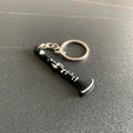 New Musical Instrument Silicone Guitar Pvc Soft Keychain Cartoon Small Gift Pendant K5156