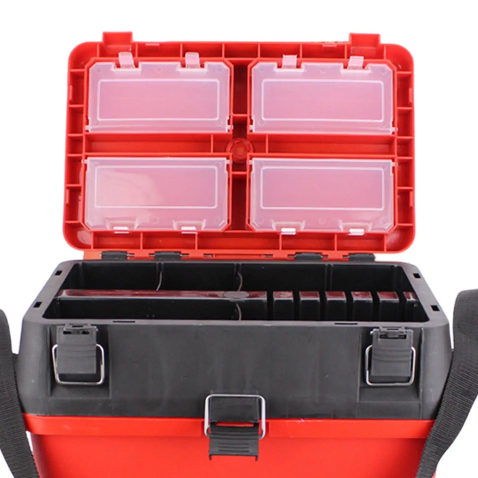 Fishing Tackle Box Fishing Equipment Waterproof Folding Handheld Fish Bucket Adjustable Shoulder Strap Portable Fishing Tool