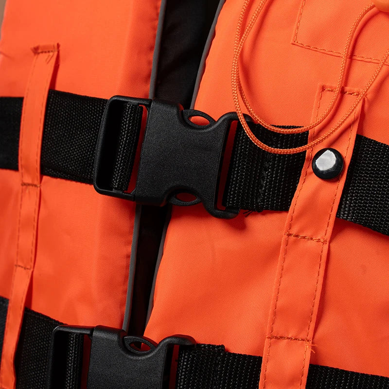 Life Jacket For Adults Children, Water Sports Safety Men Women Life Vests For Water Skiing Rafting Surfing Kayaking Lifeguard