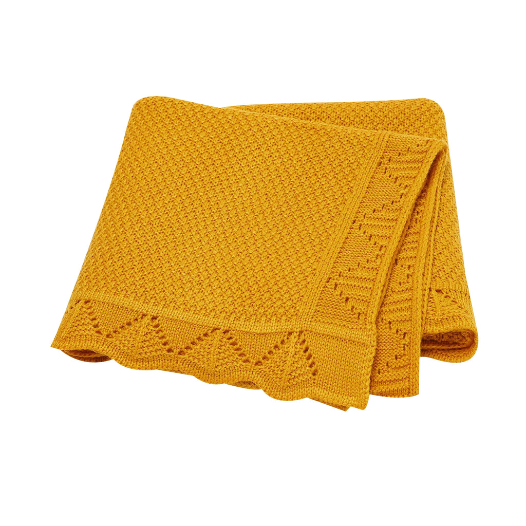 Baby Blankets Knitted Infant Boy Bedding Girl Quilt 100*80CM Plaid Newborn Stroller Swaddling Wrap Fashion Hollow Out Super Soft