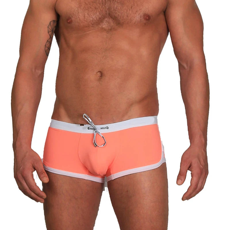 Men's Sexy Swimwear 2022 Wholesale Pool Trunks Quality Man's Swim Wear Comfortable Fashionable Beachwear for Adults