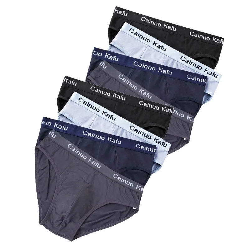 10pcs Mens Underware Breathable Comfortable Mens Briefs Sexy Soft Male Underwear 7XL Plus Size Men Briefs