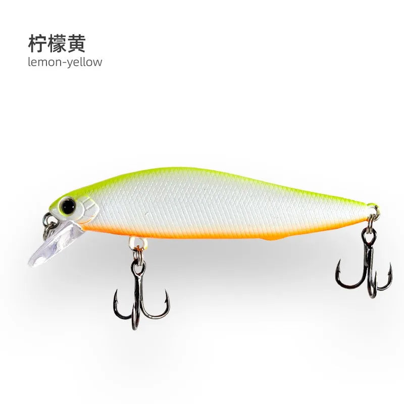 New Fishing Lure 4g 7g 10g MINNOW Bass Pike Artificial Hard Bait Sinking Crankbait Wobblers Quality Professional Depth1-1.5m