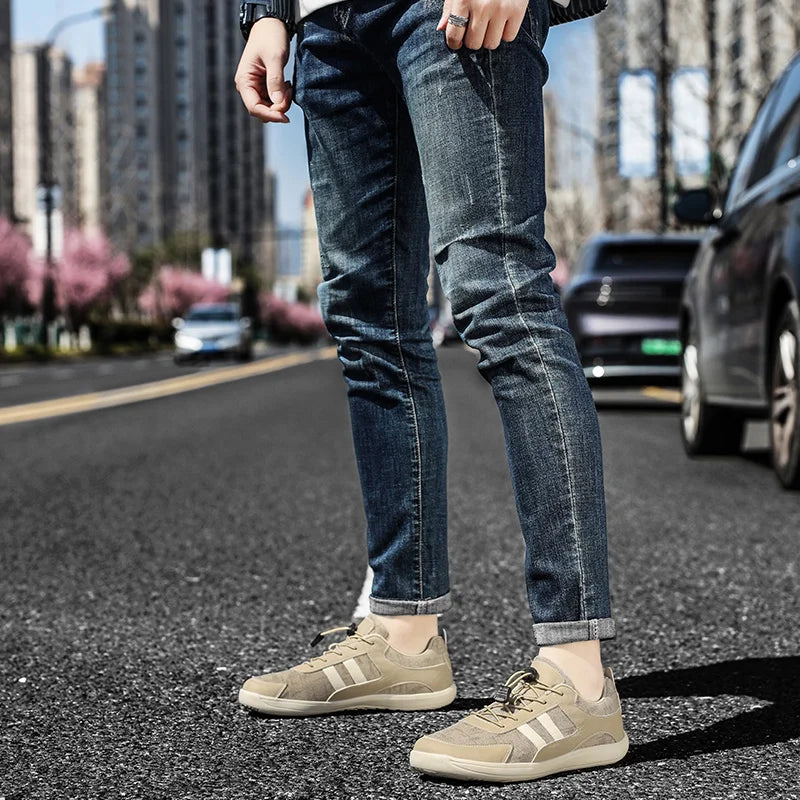 Barefoot Shoes for Women Men Zero Drop Wide Toe Box Sneakers Minimalist Lace Up Lightweight Running Shoes