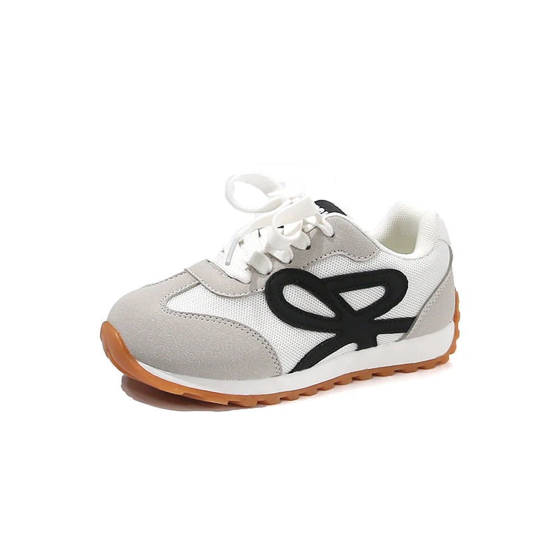 Girls' casual sports white shoes Spring and Autumn new lightweight and versatile low top board shoes Men's moral training shoes