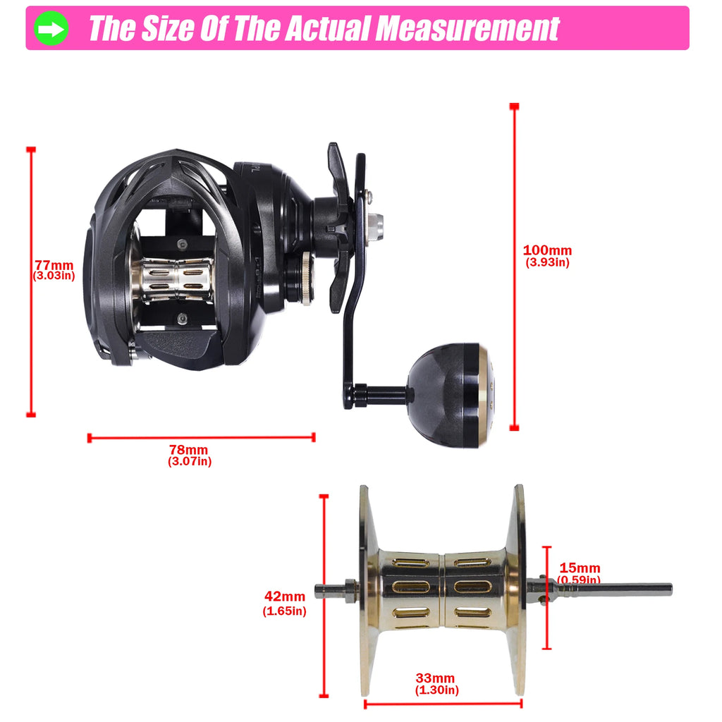 Big Baitcasting Reel Jigging Fishing Reels Saltwater Catfishing Trolling 6.3:1 15kg Drag Cast Drum Wheel Boat Moulinet Casting