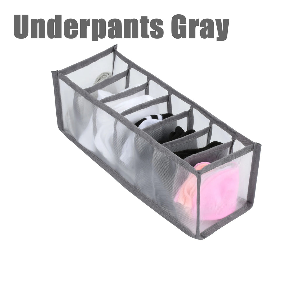 Clothing Storage Organizer Box Cabinets Drawer Jeans Organizer Underwear Pants T-Shirt Socks Storage Box Save Wardrobe Space