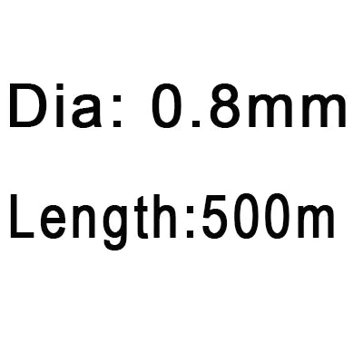 Monofilament Fishing Line 500m 13 lb.-396 lb. Nylon Mono Fishing Lines Super Strong Clear Fishing Leader Line for Saltwater
