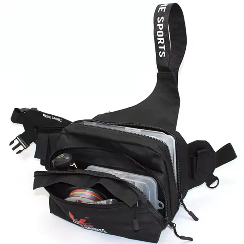 WEIHE Multifunctional Fishing Equipment Fishing tackle bag Lure fishing tackle bag