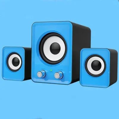 Full-range Speakers3-in-1 Stereo Loud SpeakersWireless Bluetooth and Wired LinksCompatible with Various DevicesBass Speakers