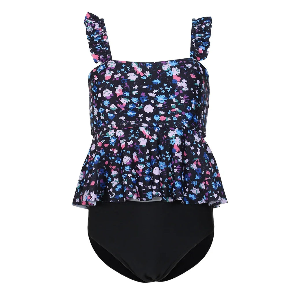 Girls Bikini High Waisted Swimsuit Kids Ruffle Children's Swimwear 8-12 Years Teenagers Bathing Suit Girl Cute Beachwear 2026