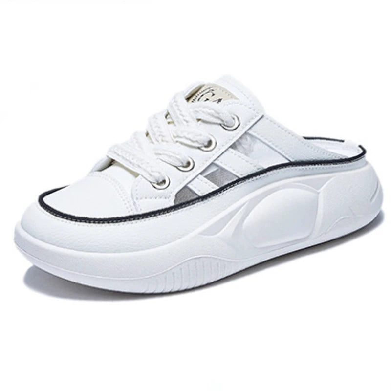 New Women's Shoes Fashion Hollow Out Breathable Thick Sole Lightweight Casual Slippers Shoes for Women Zapatos De Mujer 2023