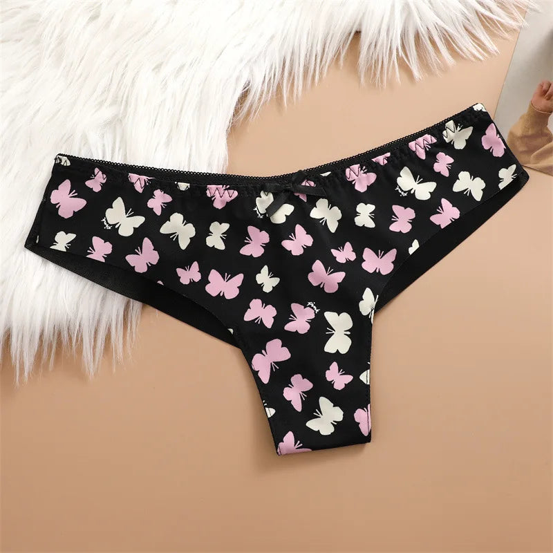 Soft Seamless Panties Women's Summer Comfortable Briefs Sexy Back Mesh Underwear Female XS-XL Underpants Stretchy Panties