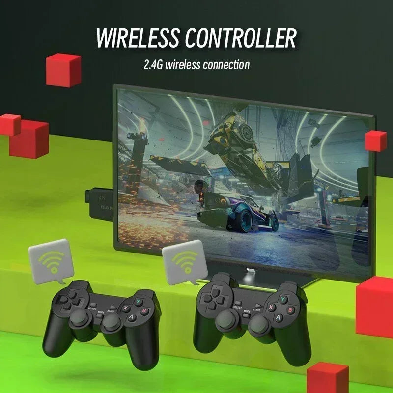 New stylish adult and child M8 home TV game console, 520 games, USB wireless dual P, 2.4G high-definition HDMI