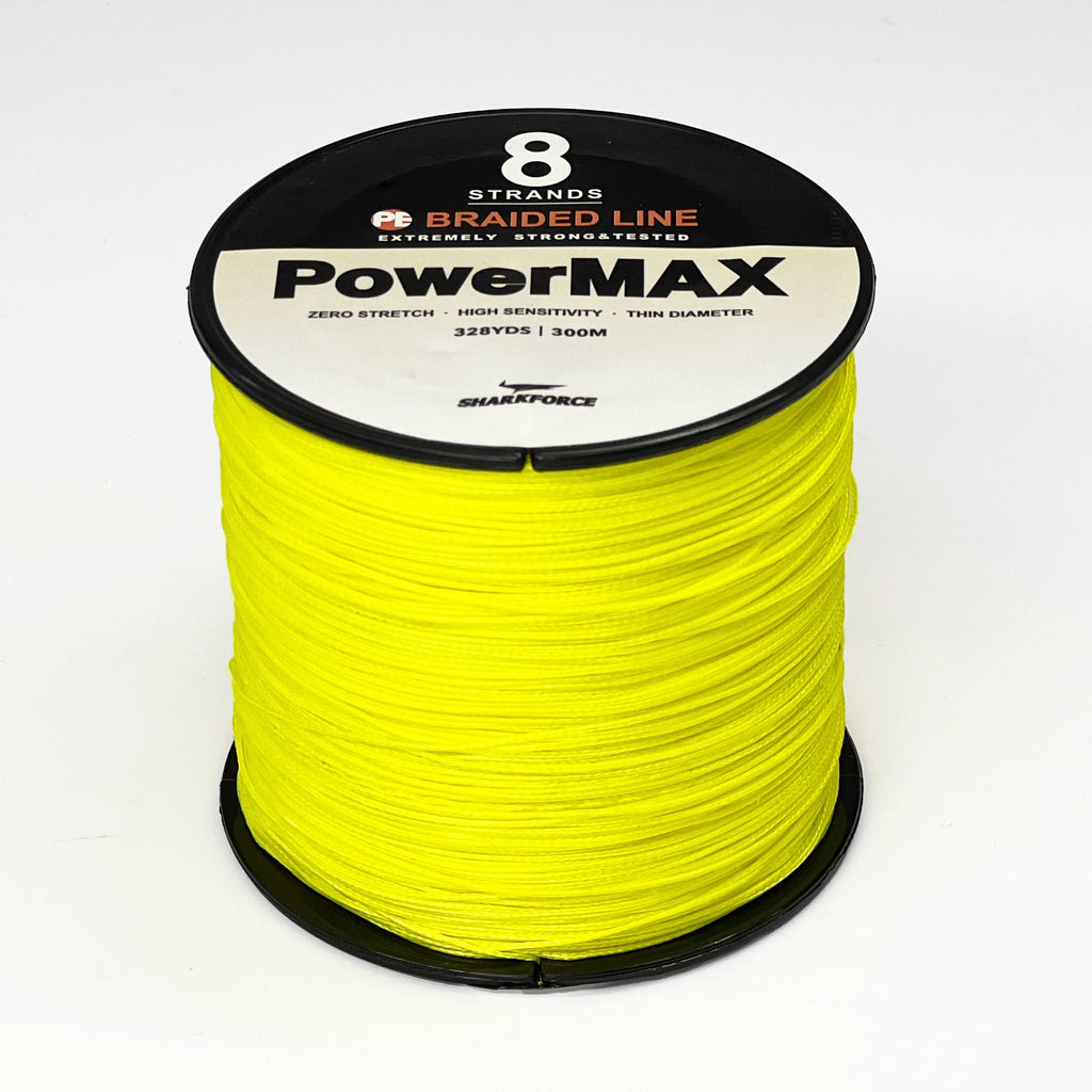 8 Strands Braided Fishing Line - 328yds 300m Abrasion Resistance Multifilament Line for Saltwater and Freshwater Fishing