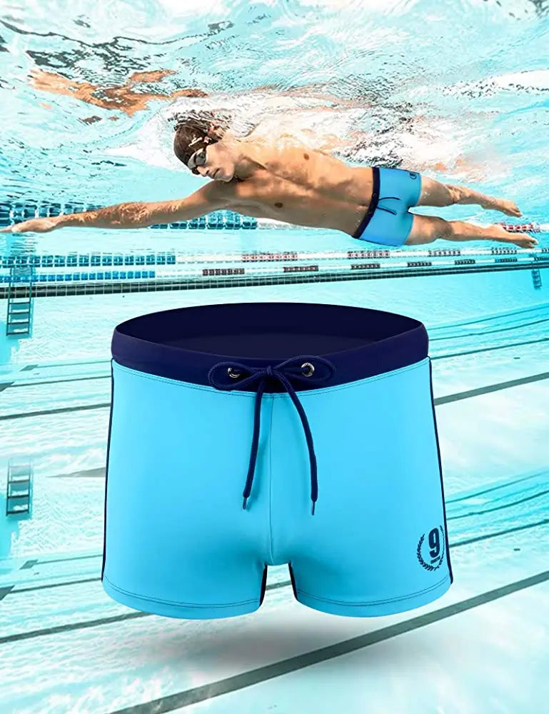 New arrival Mens Shorts Breathable Swimsuits Man Swim Trunks Boxer Briefs Sunga Swim Suits Maillot De Bain Beach Shorts