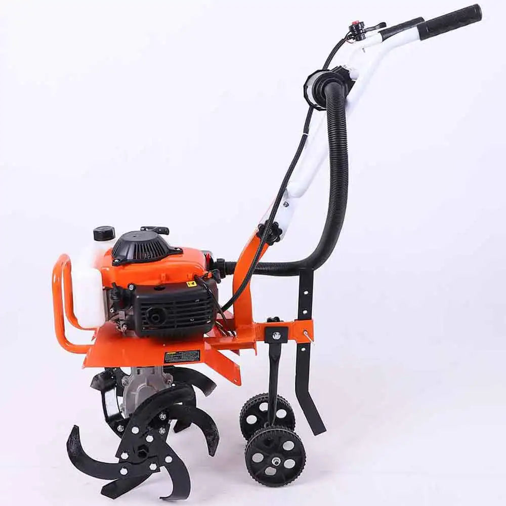Two/Four Stroke Agricultural Garden Tools Gasoline Minitype Rotary Tiller Outdoor Multi-Functional Rotary Tiller Micro Tiller