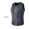 Adult Life Vest Thin Portable Summer Snorkel Vest Life Jacket Zipper Vest for Sailing Kayaking Surfing Drifting Motorboat