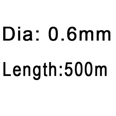 Monofilament Fishing Line 500m 13 lb.-396 lb. Nylon Mono Fishing Lines Super Strong Clear Fishing Leader Line for Saltwater