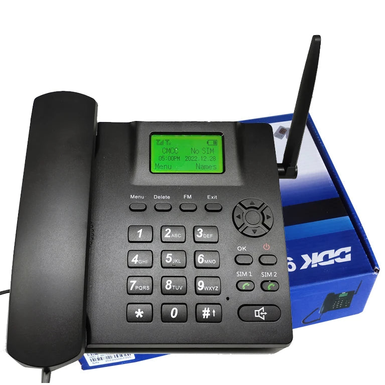 Cordless phone for old people GSM Support SIM Card Fixed handfree cell Landline mobile Wireless Telephone home office house