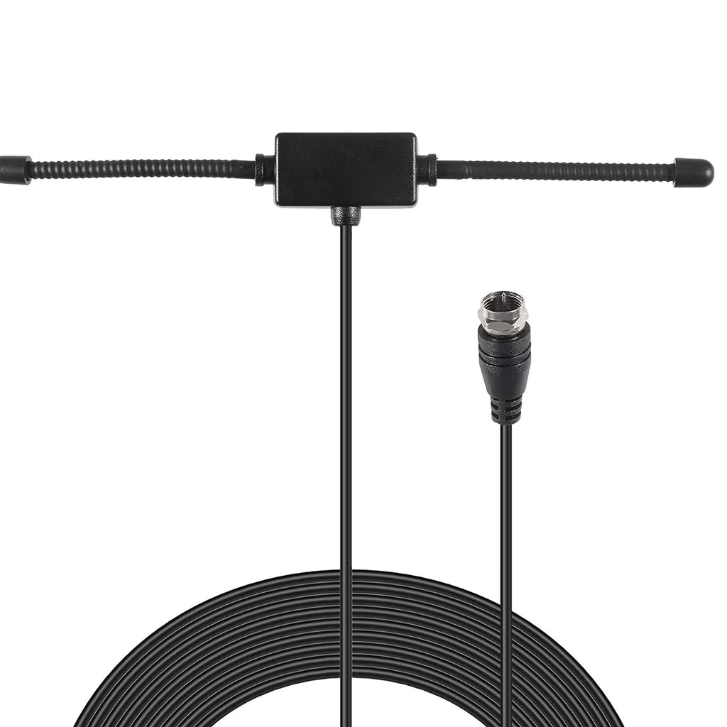 FM Dipole Antenna for Stereo Receiver Music System FM Radio Antenna Home Stereo Audio Video Home Theater Receiver