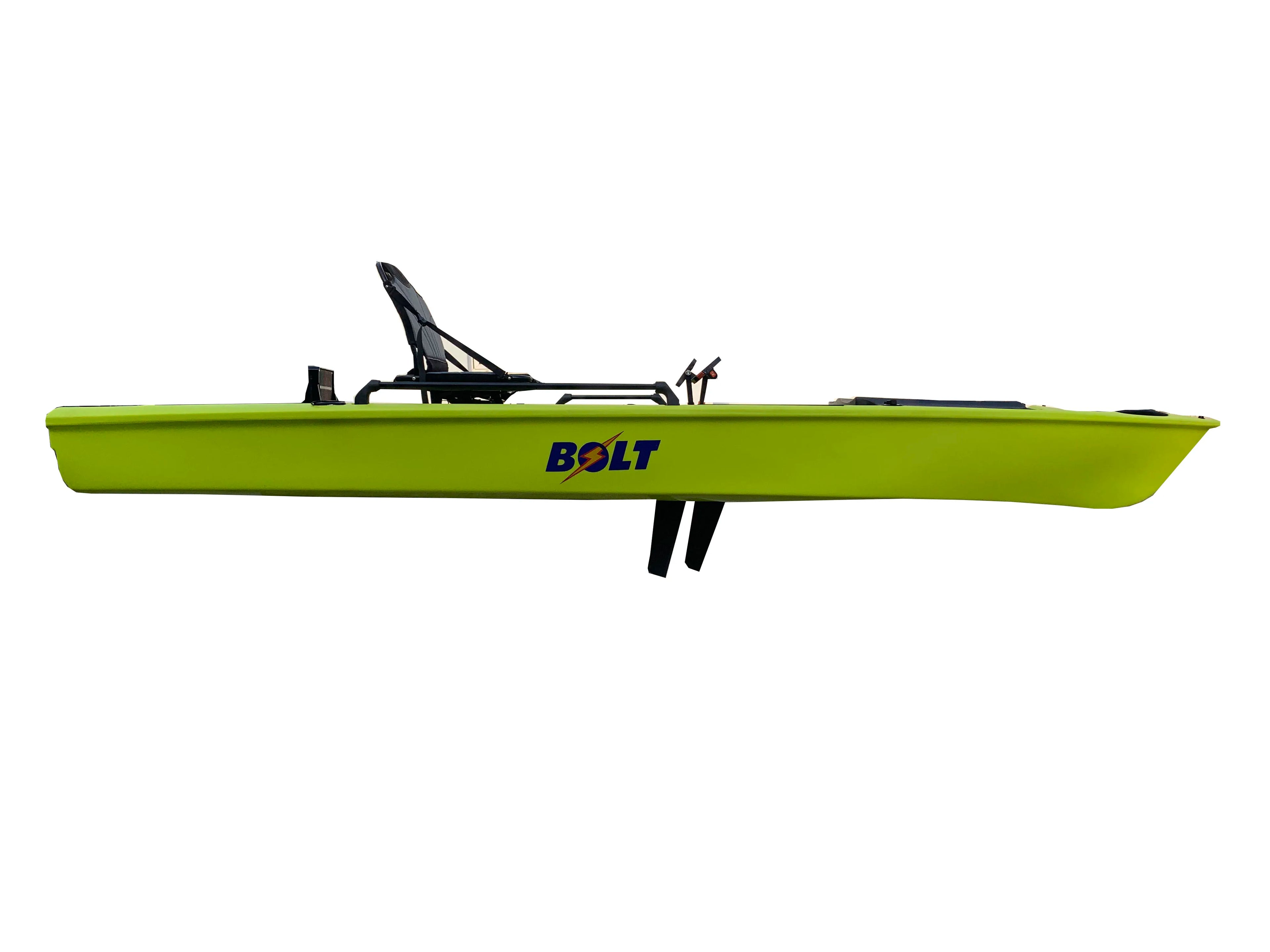 Itoo 2026 13.14ft Solo Skiff Boat 100CM Width 250kg Loading Capacity Pedal Fishing Kayak for Sea Lake Outdoor  Water Sports