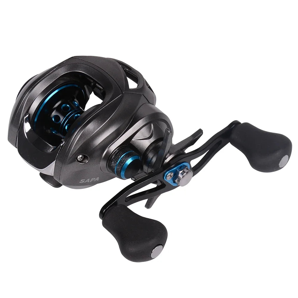 Right or Left Baitcasting Reel 17BB 7.1:1 Bait Casting Fishing Reel Magnetic Brake 12LBS Power Drag Fishing Reel Fishing Tools