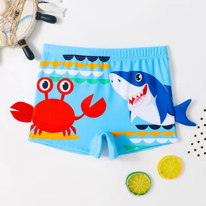 Boys Swimming Trunks Summer Children's Swimsuit Quick-drying Toddler Swim Suit Beach Shorts for Kids Baby Swimwear