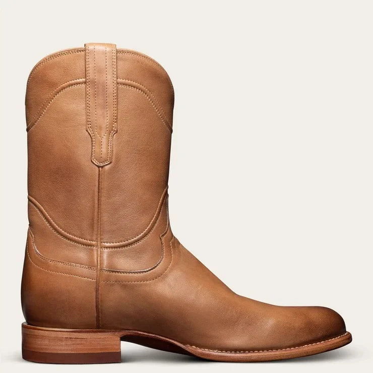 Men's Shoes 2025 Autumn European and American Men's Short Boots with Mid Sleeve and Low Heel 38-48