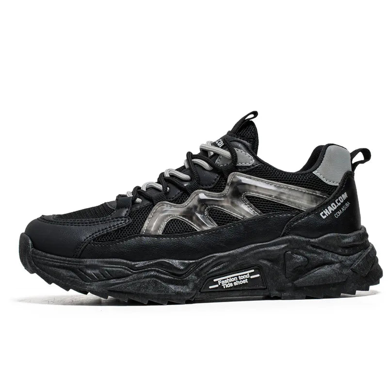 Men's motorcycle shoes for outdoor hiking, breathable, comfortable, versatile and trendy shoes