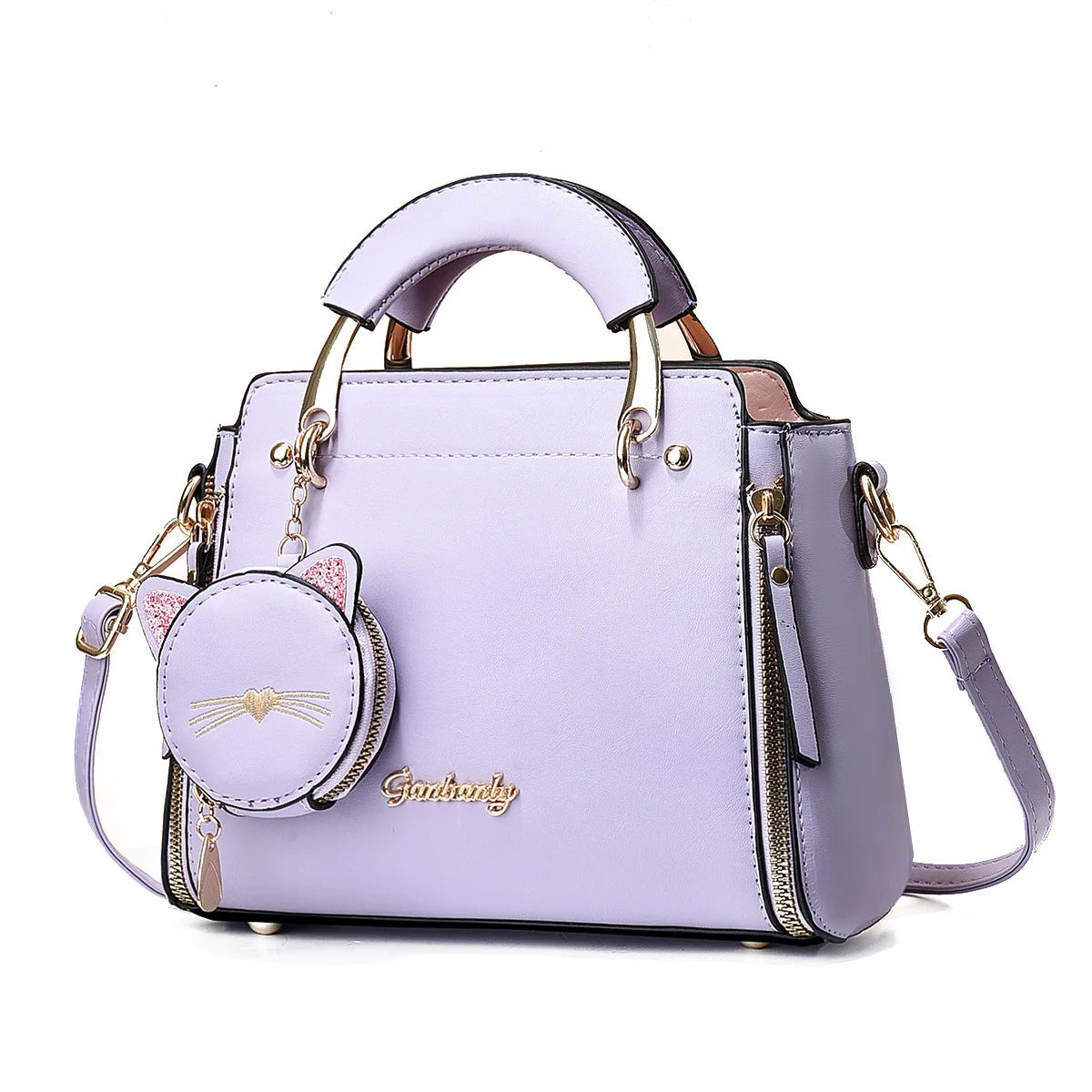 Women's bag new fashionable sweet handbag Korean version casual personality cat shoulder crossbody bag  SC051