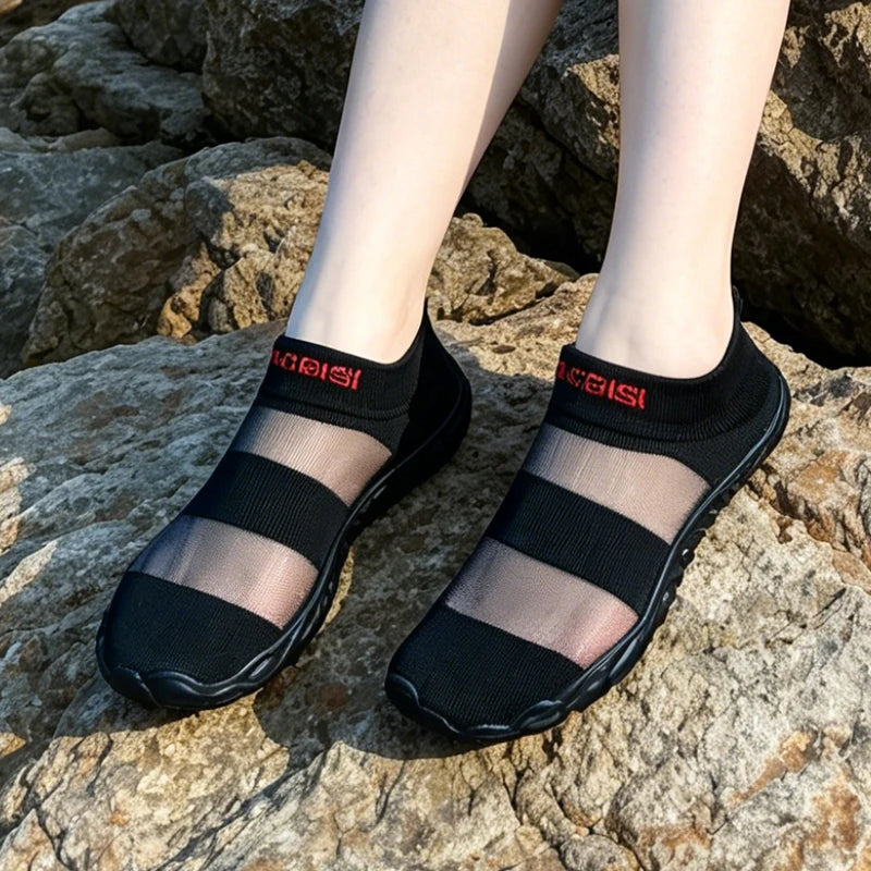 Women's Breathable Soft Sole Water Shoes for Beach and Yoga