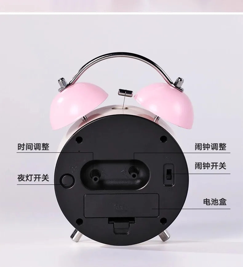 Student-specific Alarm Clock Powerful Wake-up Artifact Creative Children's Machinery Super Volume Ringing Time Clock Watches