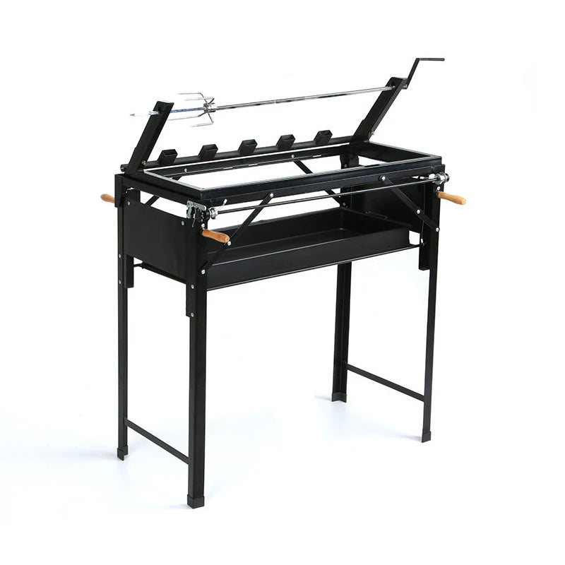 Portable Charcoal Grill Indoor Outdoor Family Events Party BBQ Grill Camping Picnic Trip