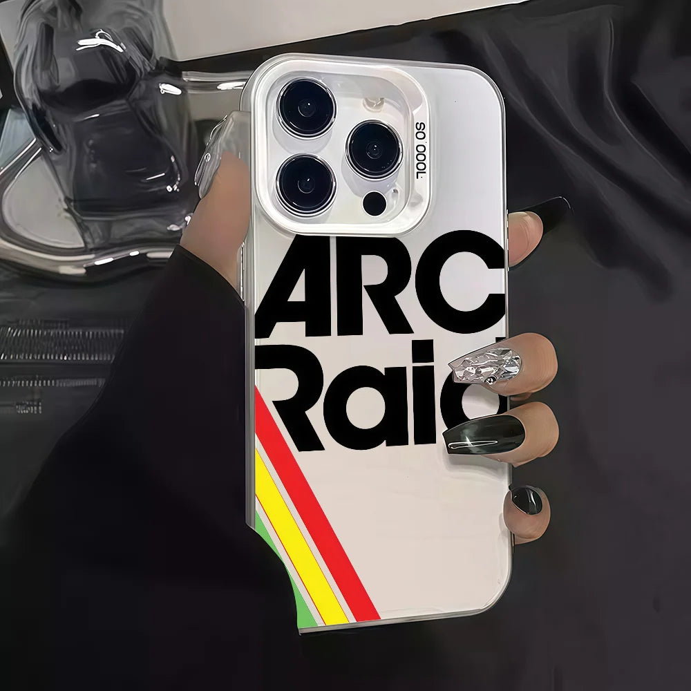 Game A-Arc Raiders phone case For iPhone 12 11 13 14 15 16 17 Max Pro Plus Mini Protective IMD Color Cover