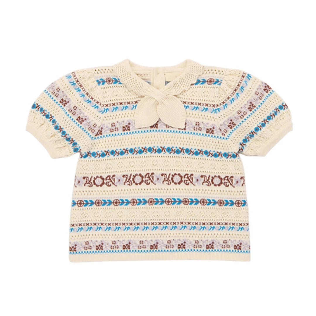 Kids Clothes 2026 SS Shirts Shorts New Spring Summer Korean Baby Girls Kniwear Shirts Skirts Pants Dress Children's Clothings