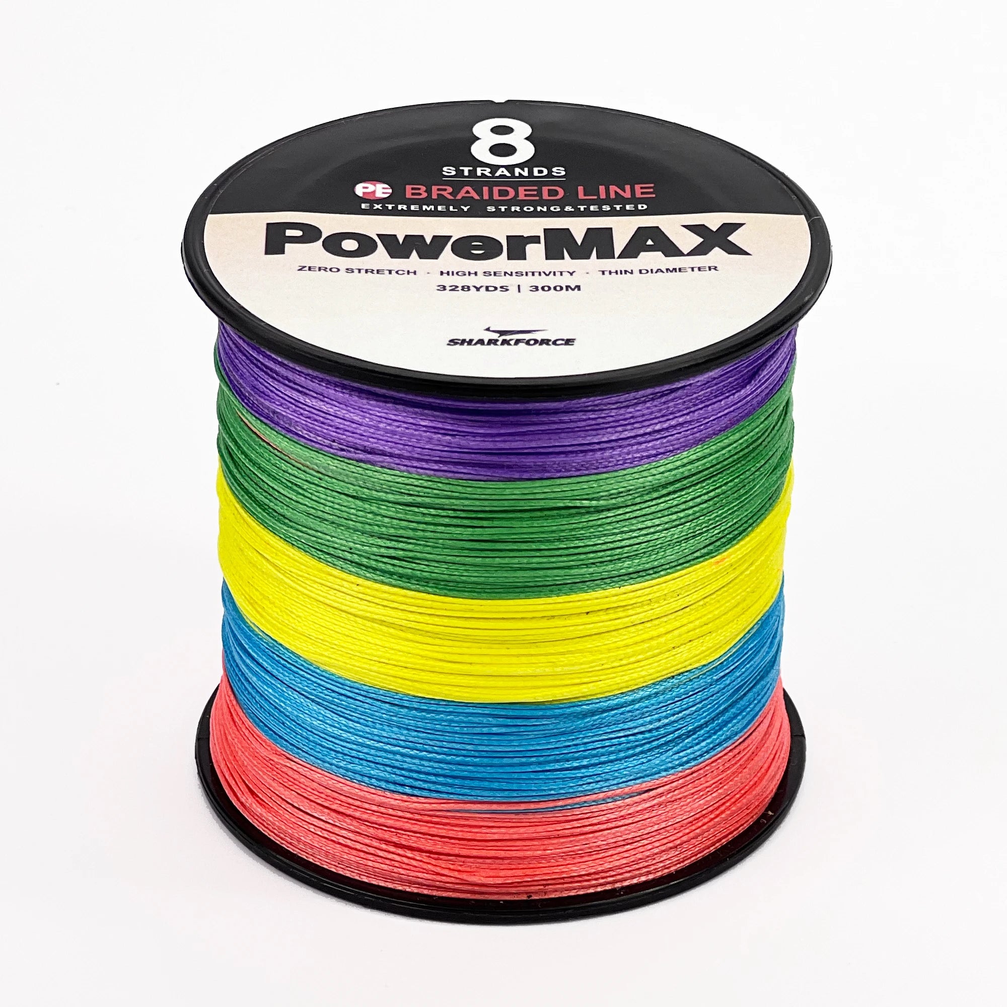8 Strands Braided Fishing Line - 328yds 300m Abrasion Resistance Multifilament Line for Saltwater and Freshwater Fishing