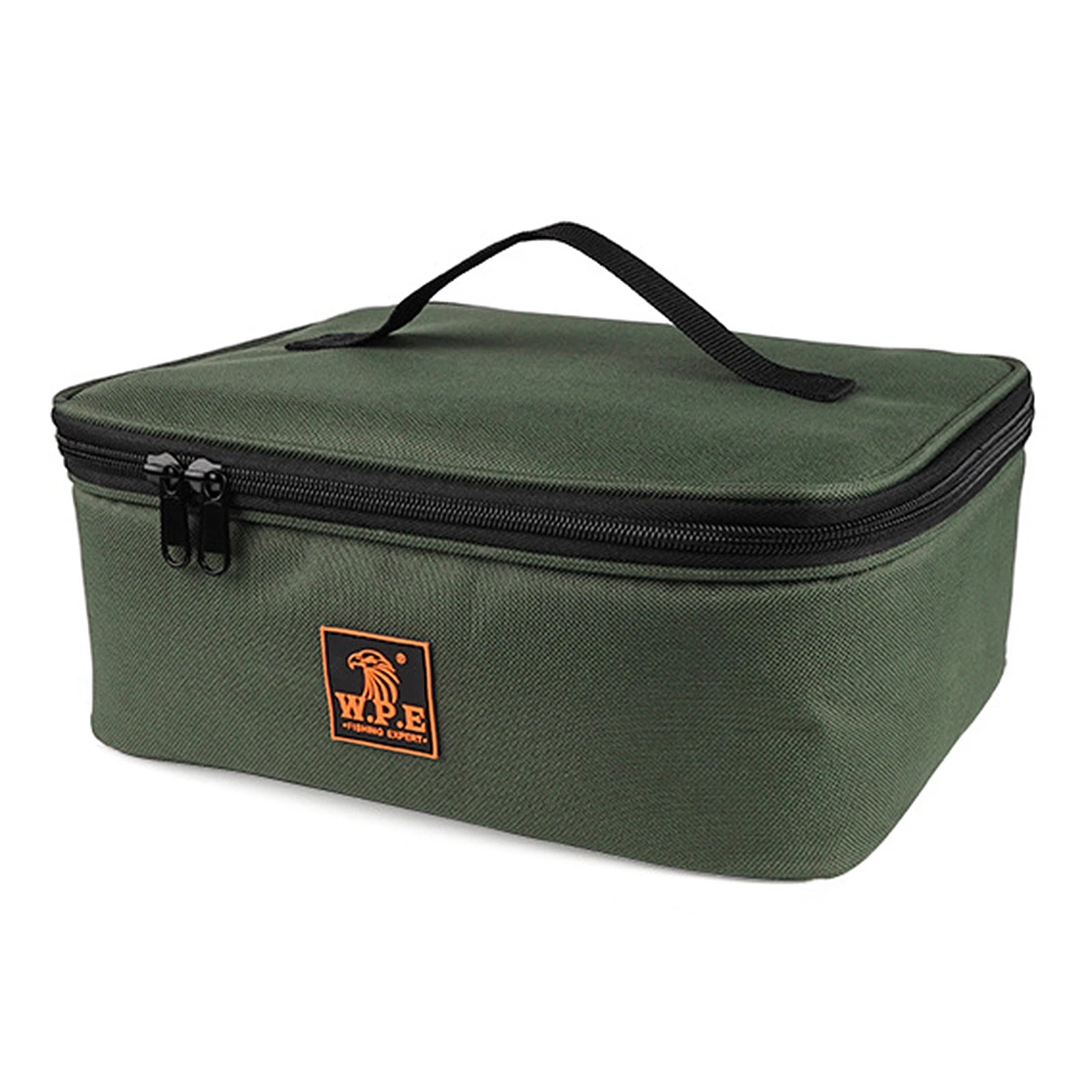 Fishing Tackle Bag Water-resistant Fishing Lure Reel Storage Bag Fishing Gear Accessories Carry Bag Case