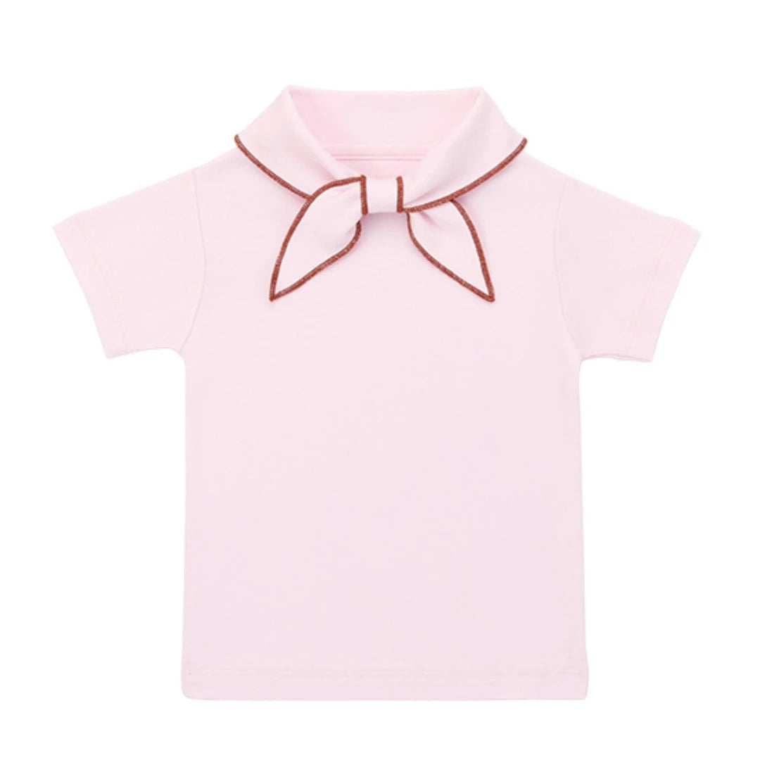 Kids Clothes 2026 SS Shirts Shorts New Spring Summer Korean Baby Girls Kniwear Shirts Skirts Pants Dress Children's Clothings