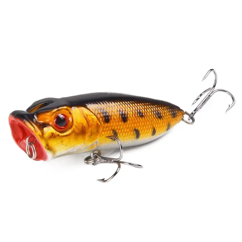 6.5cm 10g Lure Bait Floating Water Bead Wave Climbing Bionic Vibrating Swing Temptation Top Water Temptation Bass Predatory Bait