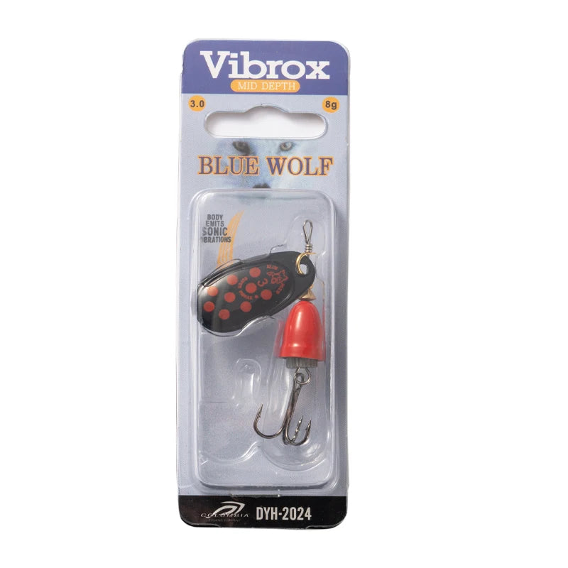 FT New Metal Fishing Lure 1#-5# 5g 6g 8g 10g 16g  Spinner Bait High Quality Hard Baits Treble Hook Fishing Tackle For Pike