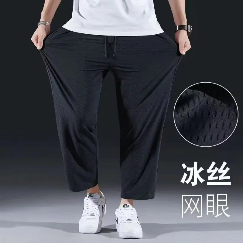Summer Fishing Pants Outdoor Green Fishing Trousers feather Mesh Quick Dry Sport Thin Breathable Fishing Clothes Men Casual