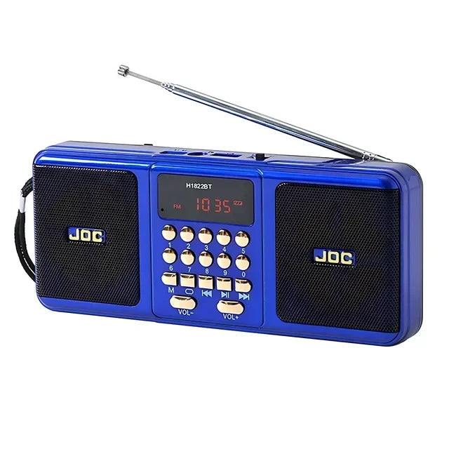 Mini Portable Speaker Radio Handheld Rechargeable Digital FM USB TF MP3 Player Bluetooth Speaker Devices Supplies for Computers