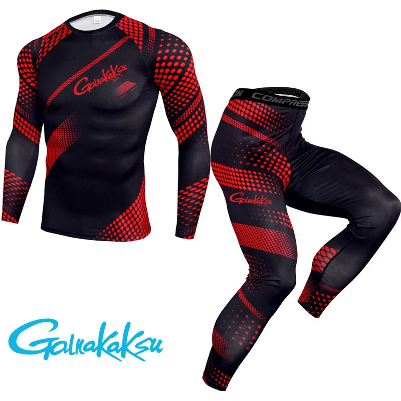 2023 New Outdoor Sports Fishing Clothes Suit Breathable Quick Dry Anti UV 40+ Anti Mosquito Fishing Shirts Hiking Pants